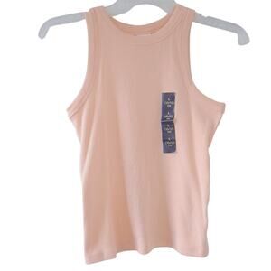 NEW Art Class Orange Tank Top Sleeveless Crew Neck Sherbert Large 10/12 Kids